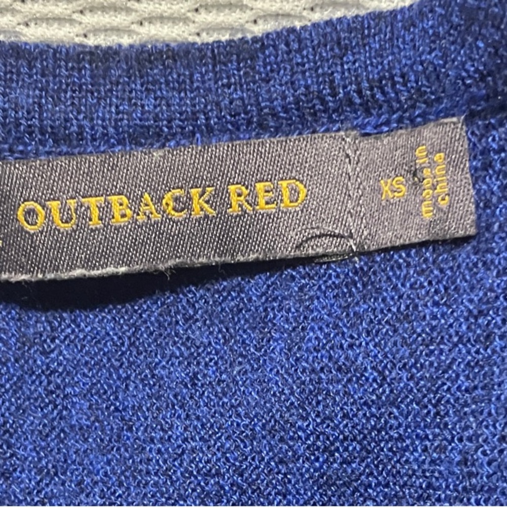 Outback Red Vibrant Blue Knit Top - Picture 2 of 5